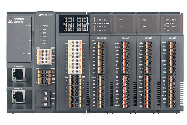 Программируемые контроллеры автоматизации (PAC) Optimus Drive серии MX300